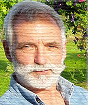Frank De Mey  Co-créateur et animateur du jardin de Francine